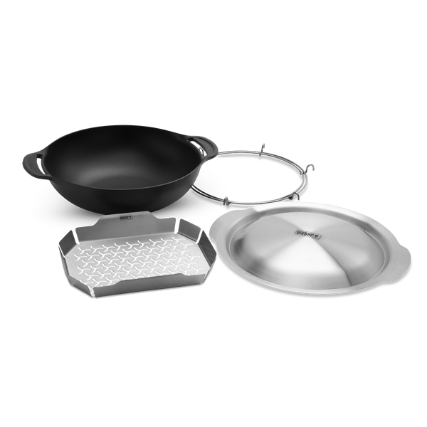 Crafted Wok and Steaming Rack