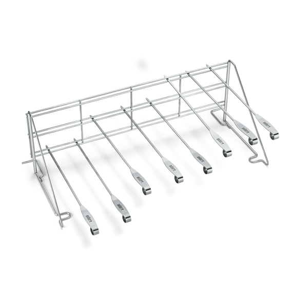 Elevations Grill Rack And Skewer Set