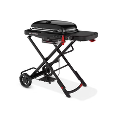 WEBER TRAVELER® PORTABLE GAS BARBECUE STEALTH EDITION (LPG)