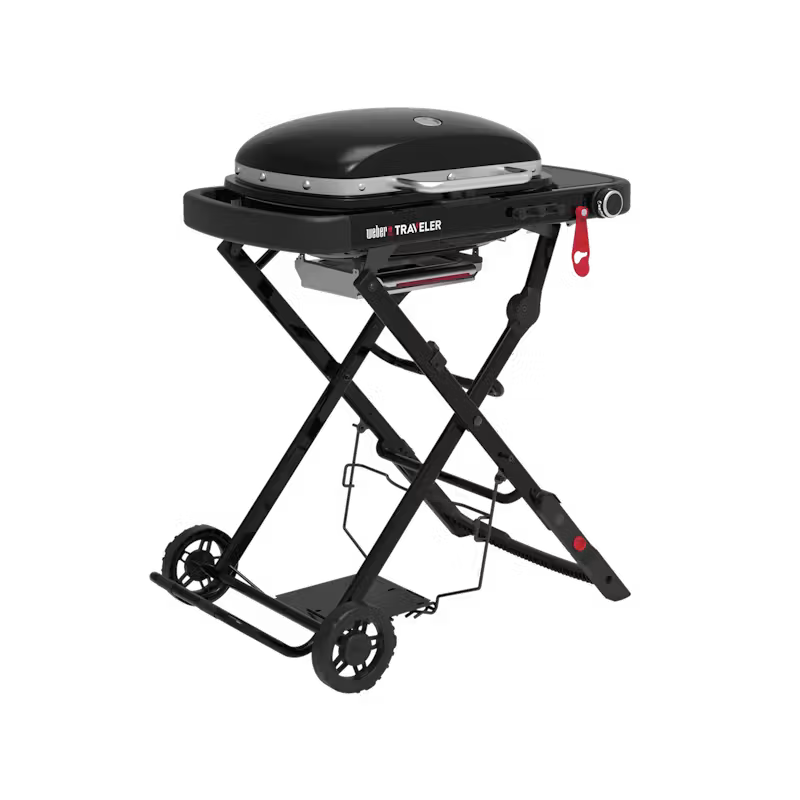 WEBER TRAVELER® COMPACT PORTABLE GAS BARBECUE (LPG)