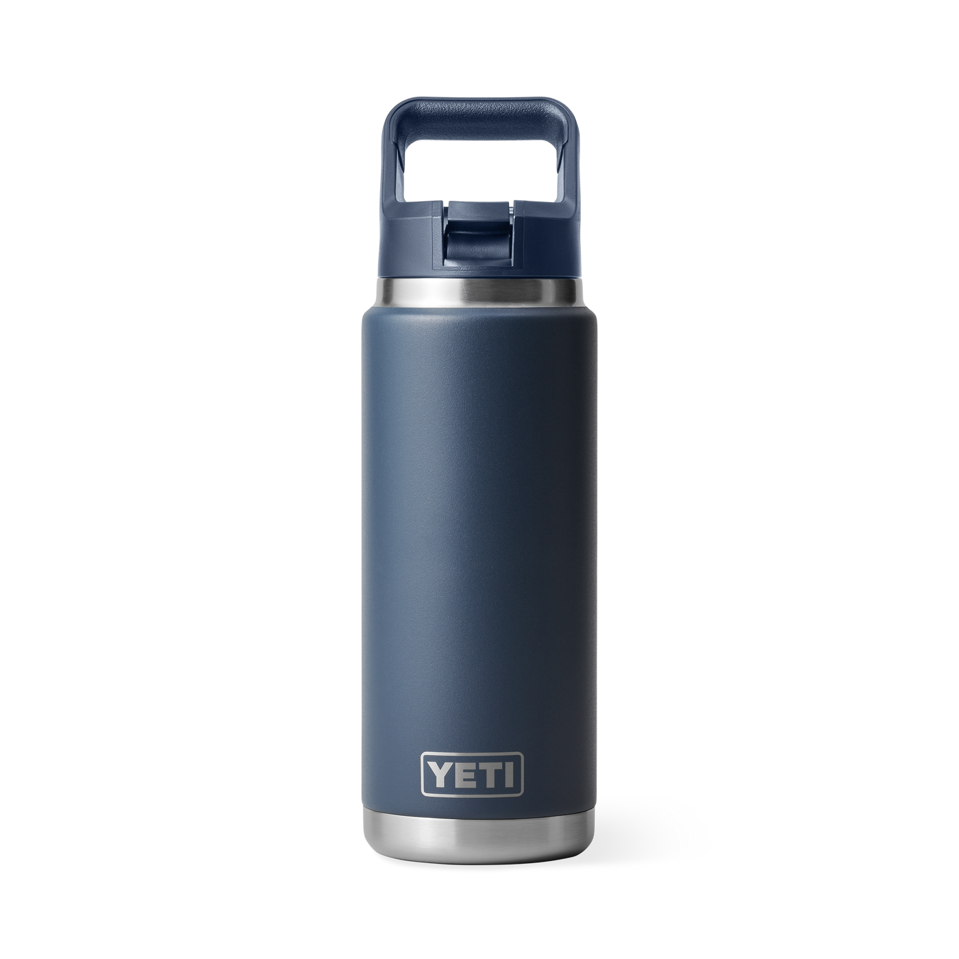Rambler 26 oz C Straw Bottle Navy