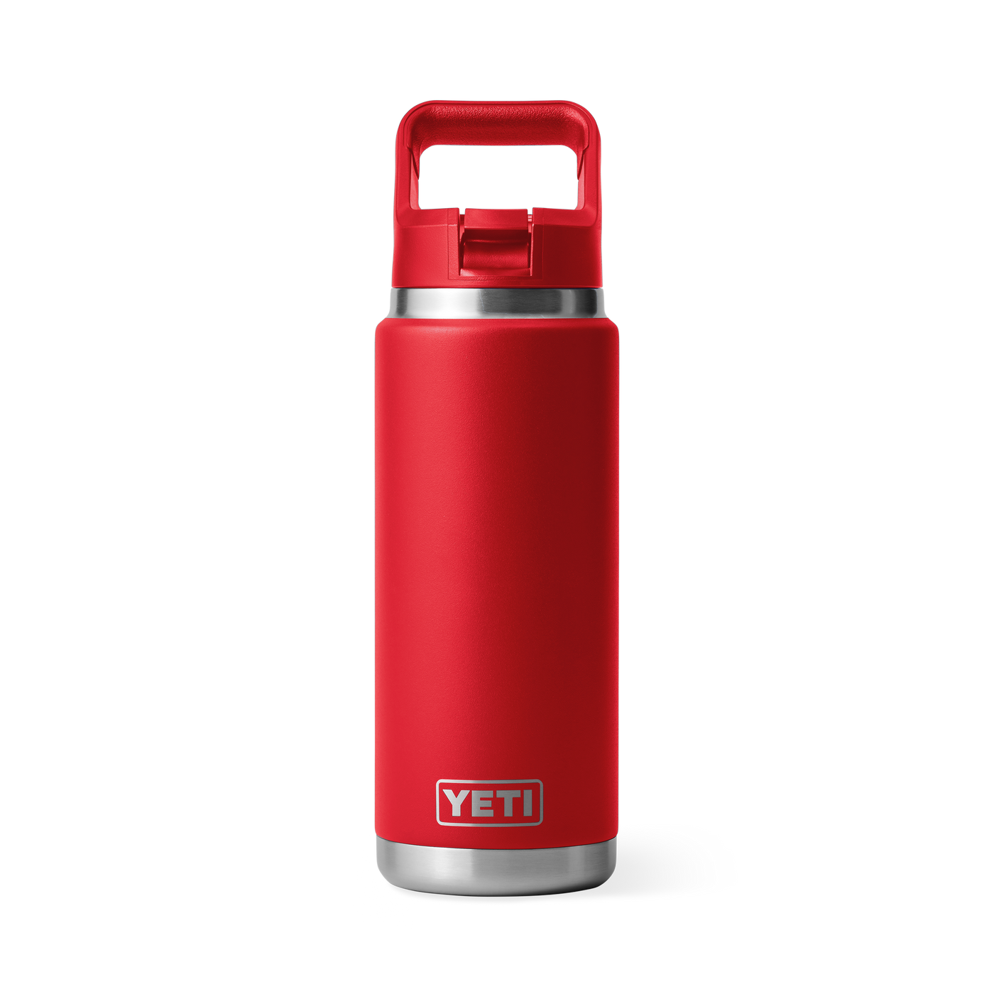 Rambler 26 oz C Straw Bottle Rescue Red
