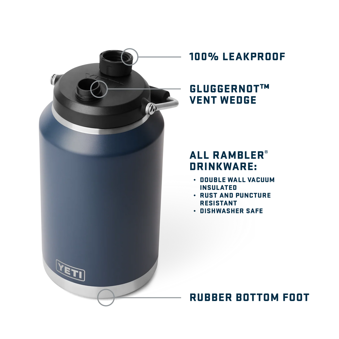ONE GALLON (3.8L) JUG