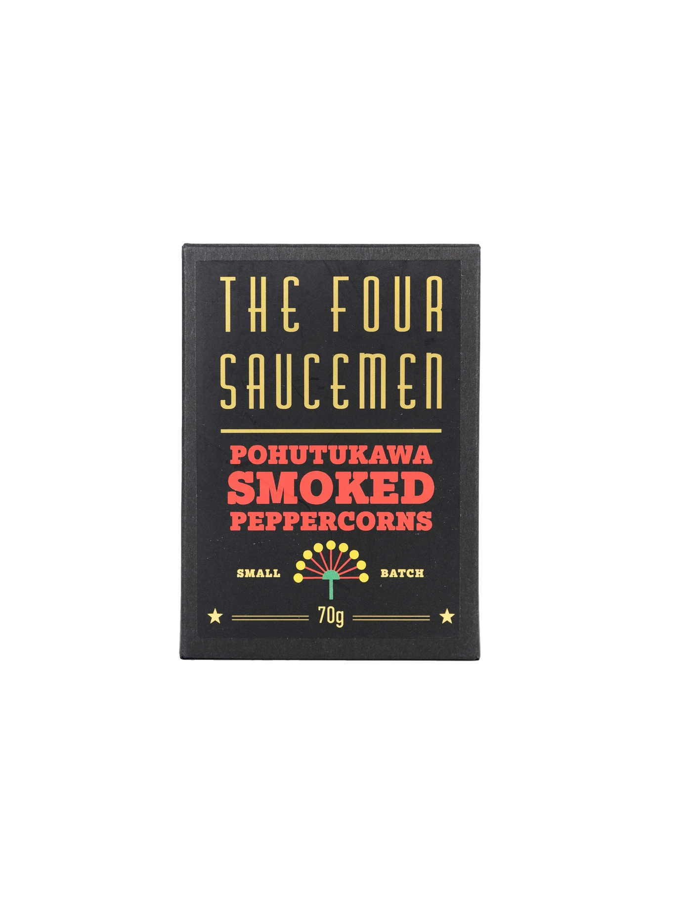 The Four Saucemen - Pohutukawa Smoked Peppercorns 70g