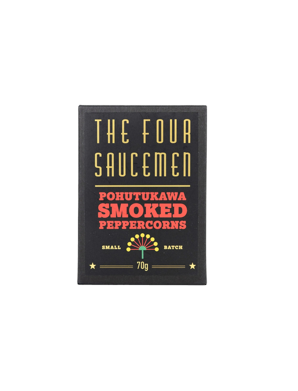 The Four Saucemen - Pohutukawa Smoked Peppercorns 70g