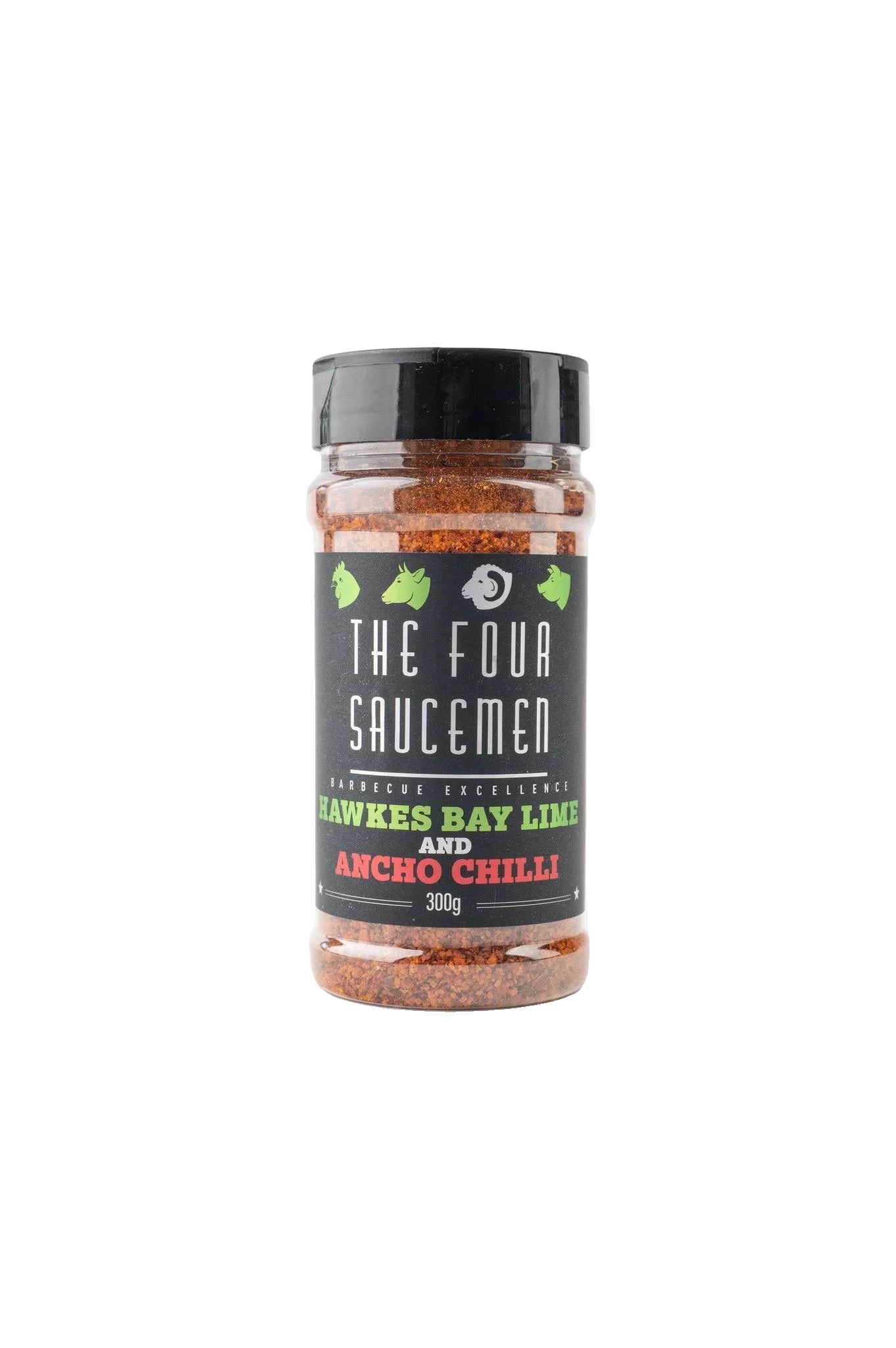The Four Saucemen - Hawkes Bay Lime and Ancho Chilli Rub