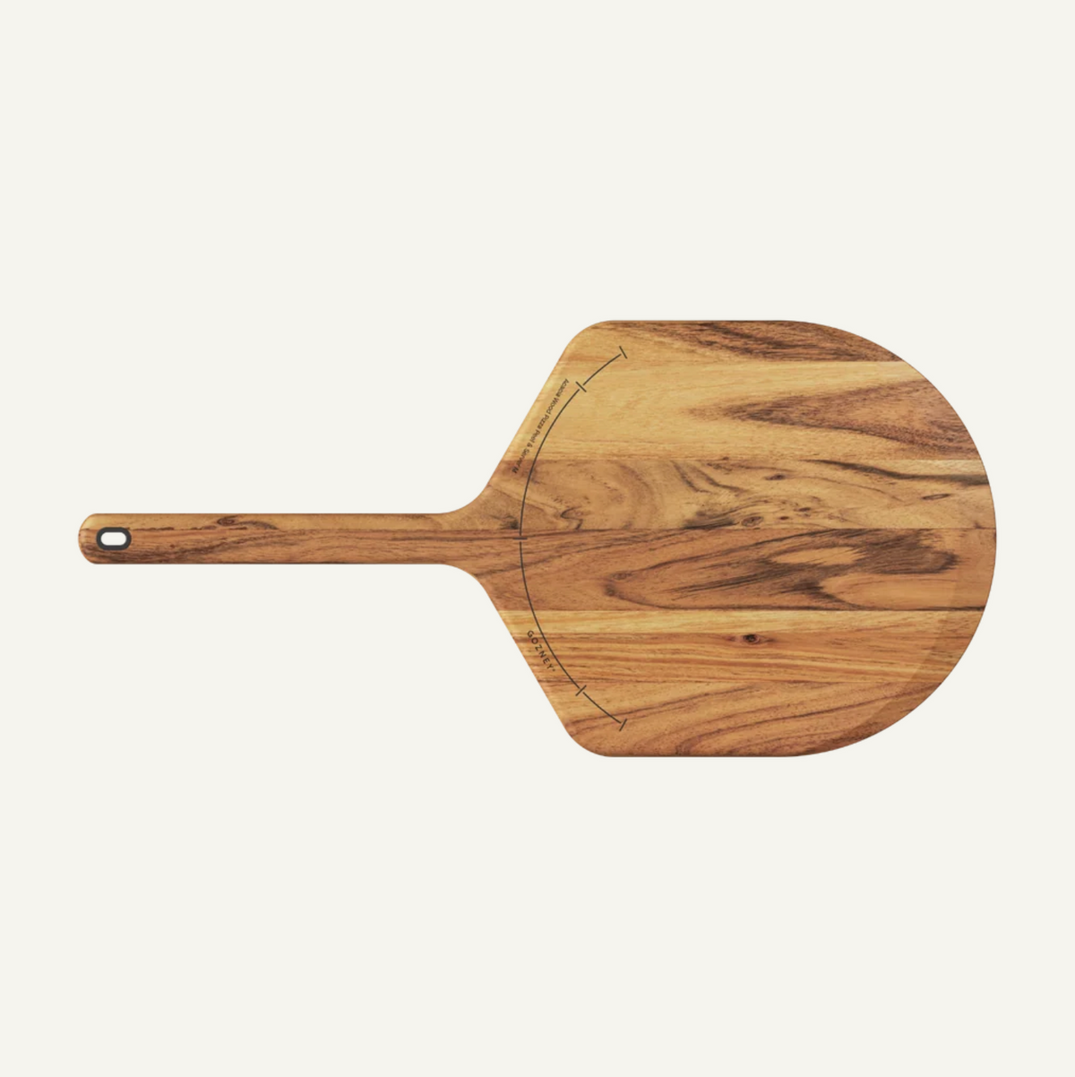 Acacia Wood Pizza Peel & Server