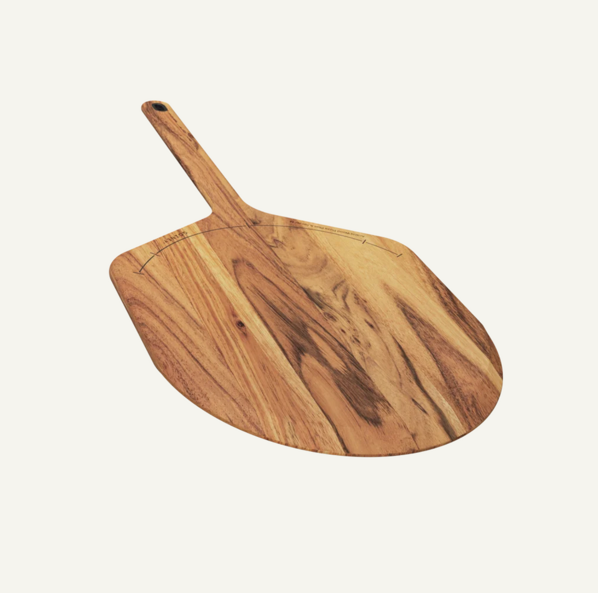 Acacia Wood Pizza Peel & Server