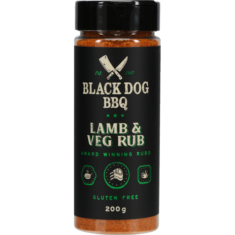 Black Dog BBQ - Lamb & Veg Rub 200g