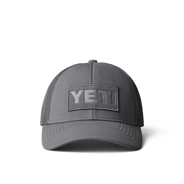 TRUCKER HAT GREY ON GREY